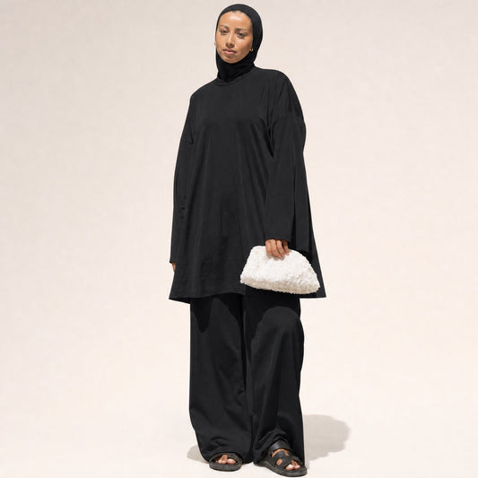 BURKINI (4 pieces) - BLACK