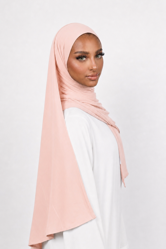 Jersey bamboo Scarf - PINKY