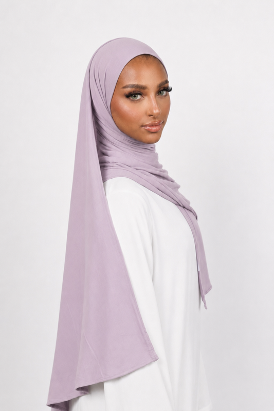 Jersey bamboo Scarf - LILA