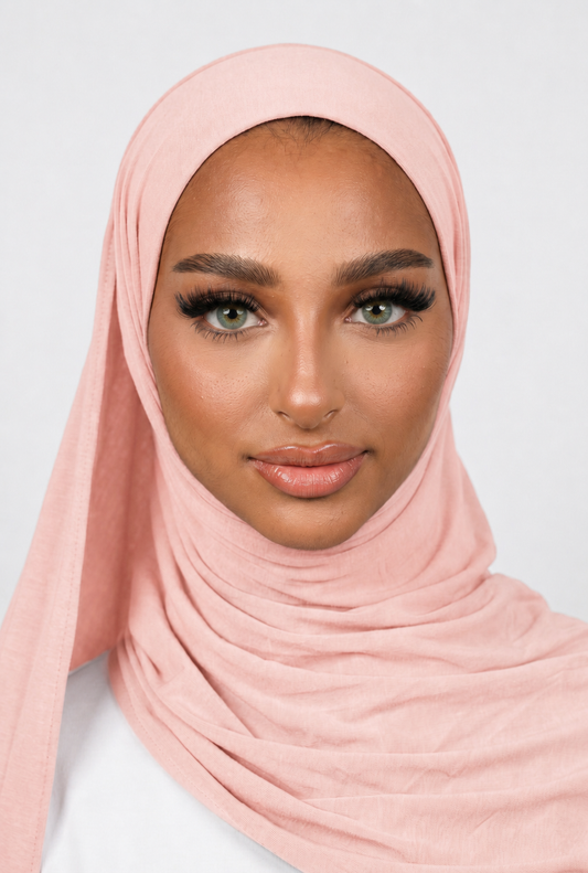 Jersey bamboo Scarf - PINKY