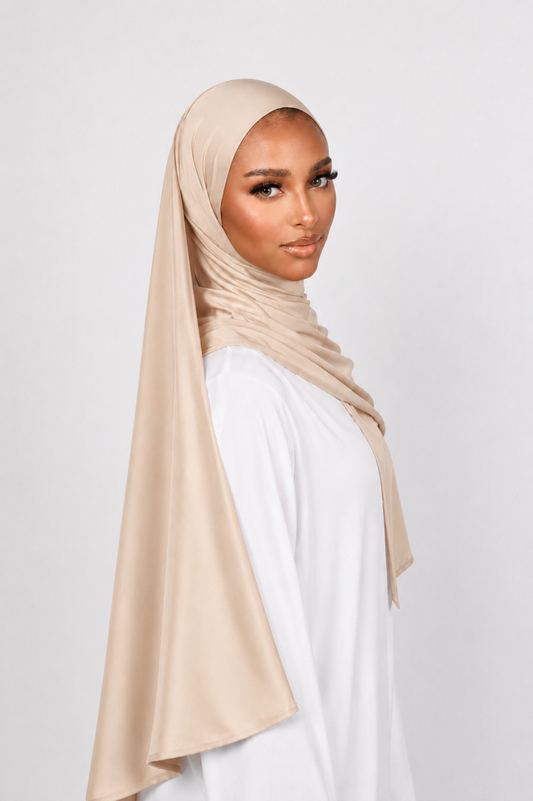 Jersey liquid Scarf - MELON