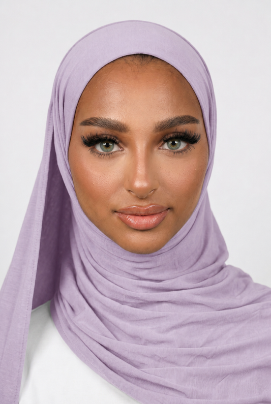 Jersey bamboo Scarf - LILA