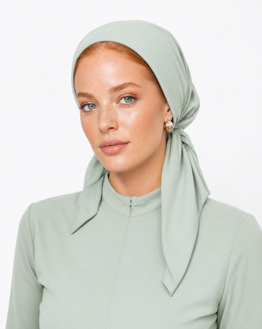 SWIMMING TURBAN - LIGHT BLUE