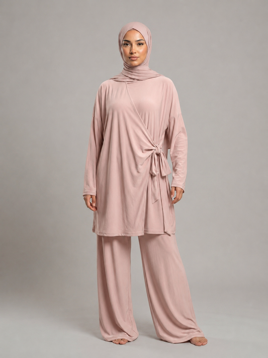 BURKINI (3 pieces) - LIGHT PINK