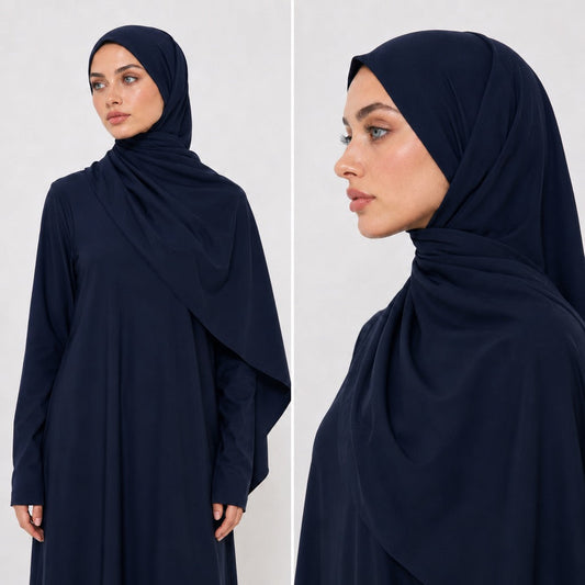 BURKINI LONG (5 pieces) - BLUE NAVY