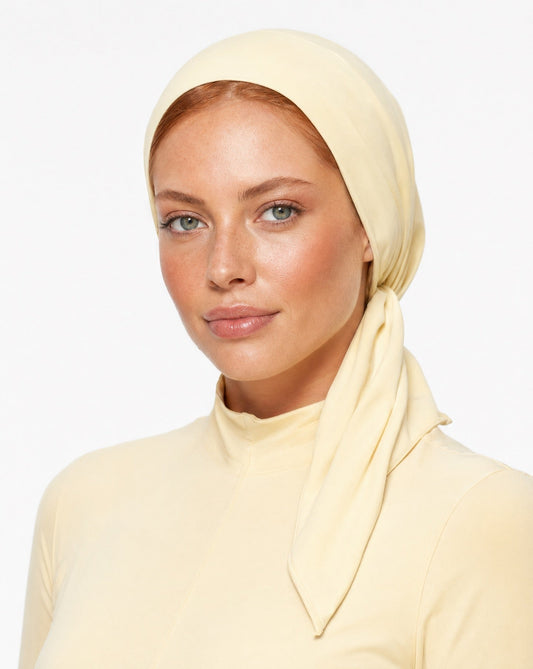 SWIMMING TURBAN - YELLOW
