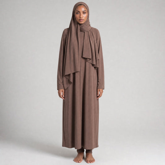 BURKINI LONG (5pieces) - TAUPE