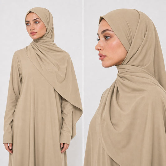 BURKINI LONG (5 pieces) - BEIGE