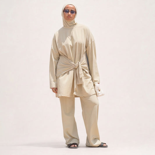 BURKINI KNOTEA - BUTTER YELLOW (4pieces)