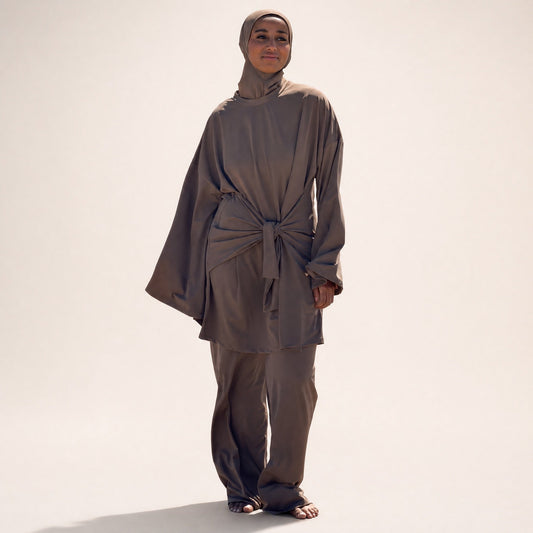 BURKINI KNOTEA - TAUPE (4pieces)